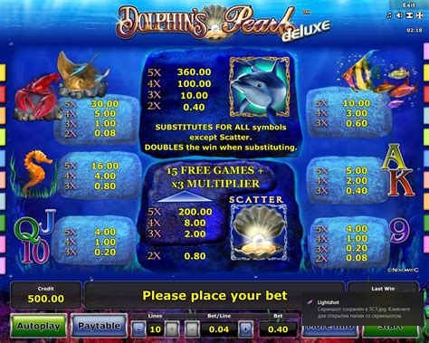 dolphins pearl deluxe slot review